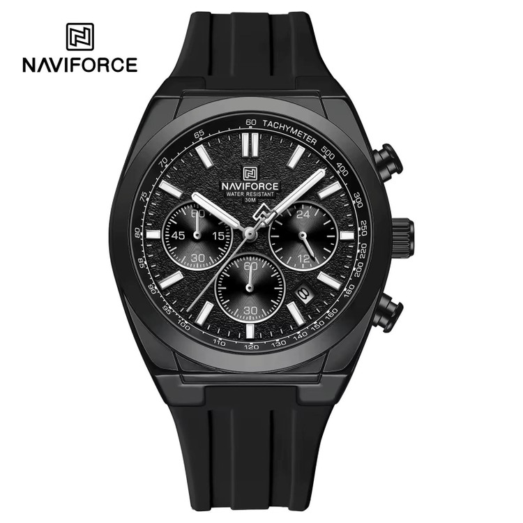 ساعت نیوی فورس nf8080 مشکی
